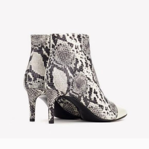 NIB Rag & Bone Beha Black/White Python Boot **sold out online** - Picture 3 of 16